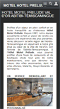 Mobile Screenshot of motelprelude.ca